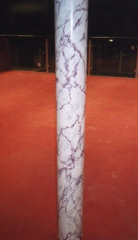 Marbleized Column (close-up)
