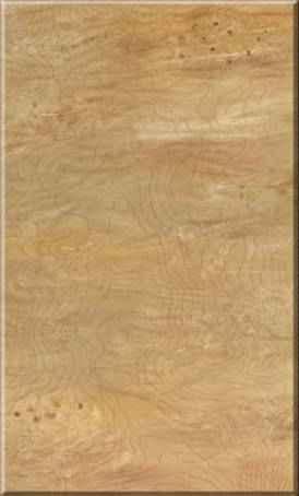 Mottling was used to create the background for this sample of wood-graining